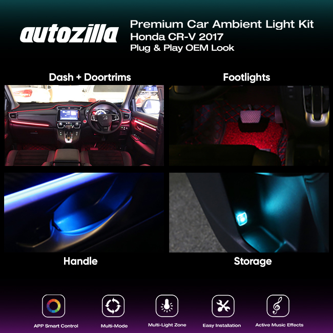Ambient Light Honda CRV 2017