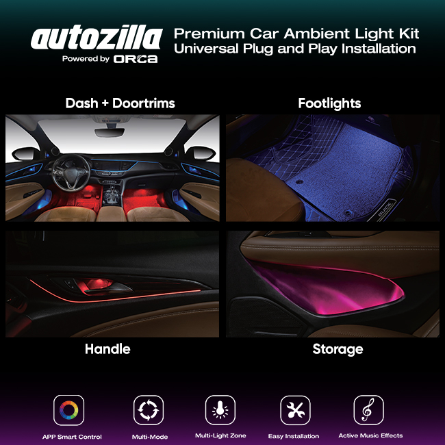 ORCA Autozilla AMBIENT LIGHT slide